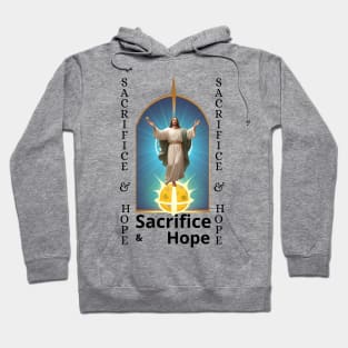Sacrifice & Hope Blessed Easter Empty Tomb Hoodie